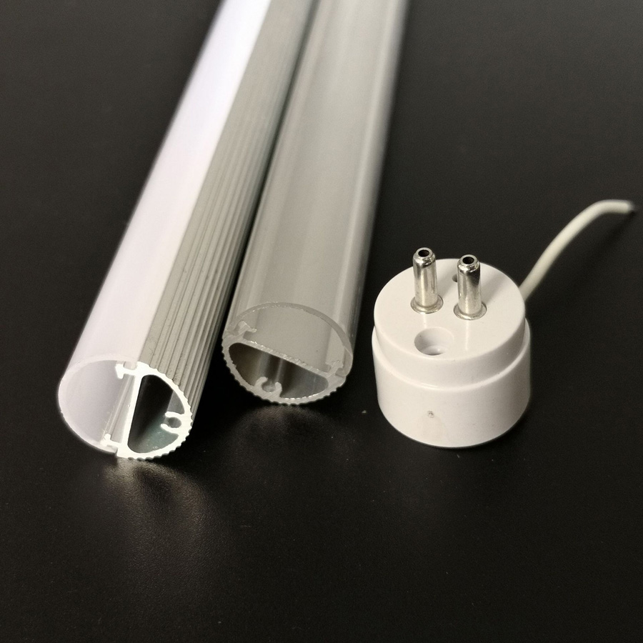 LED T5 plastic tube housing